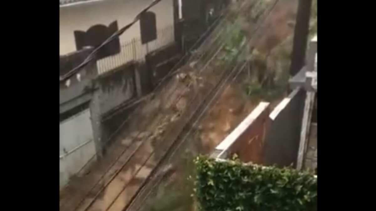 Fortes chuvas causam tragédia em Petrópolis