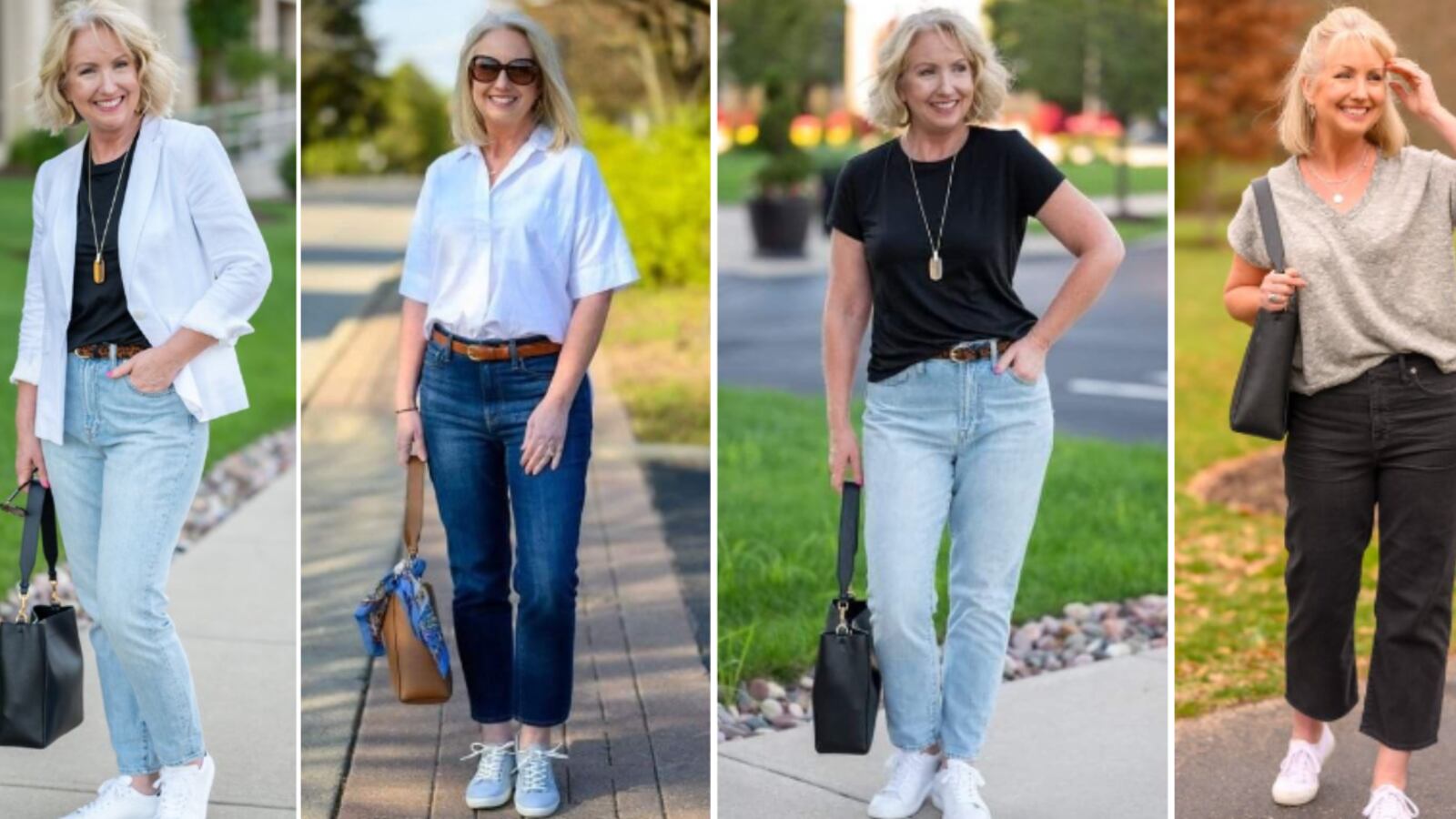 Cómo usar tenis a los 60 años de forma elegante