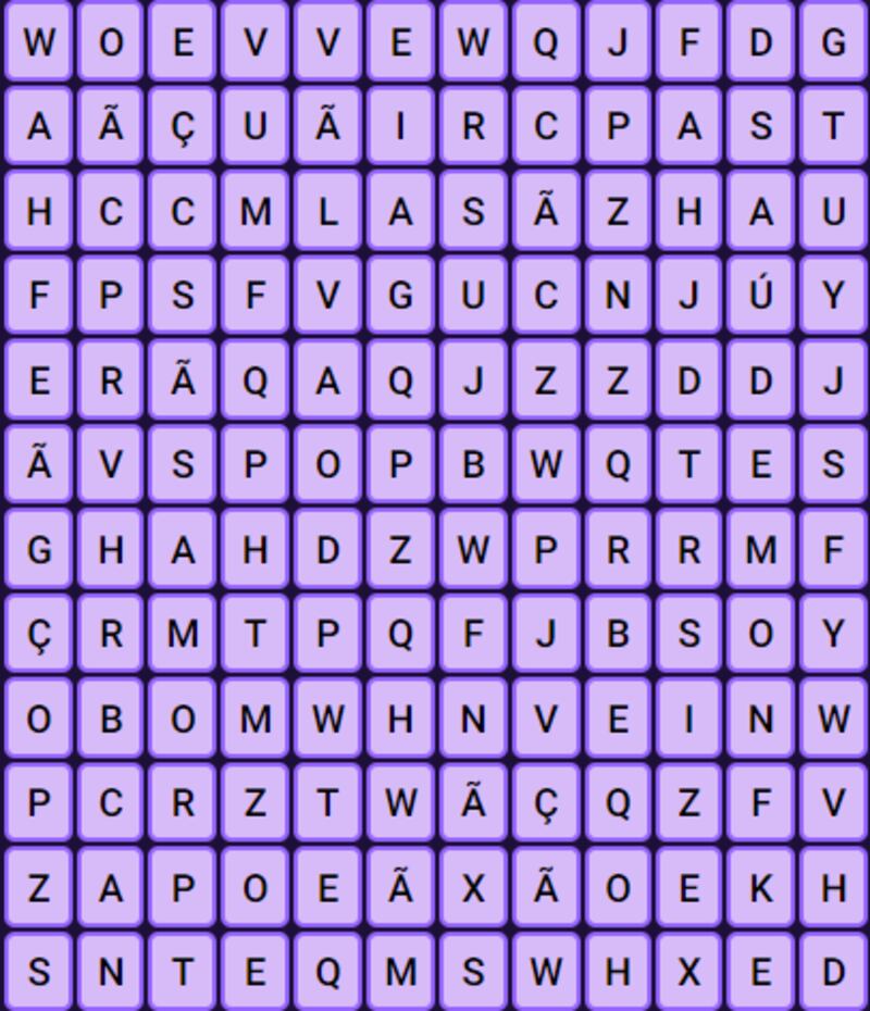10 segundos para cada palavra: encontre AMOR, PAZ e SAÚDE no caça-palavras e seja o mais rápido