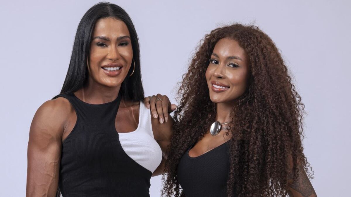 As irmãs Gracyanne Barbosa e Giovanna entram juntas no BBB 25