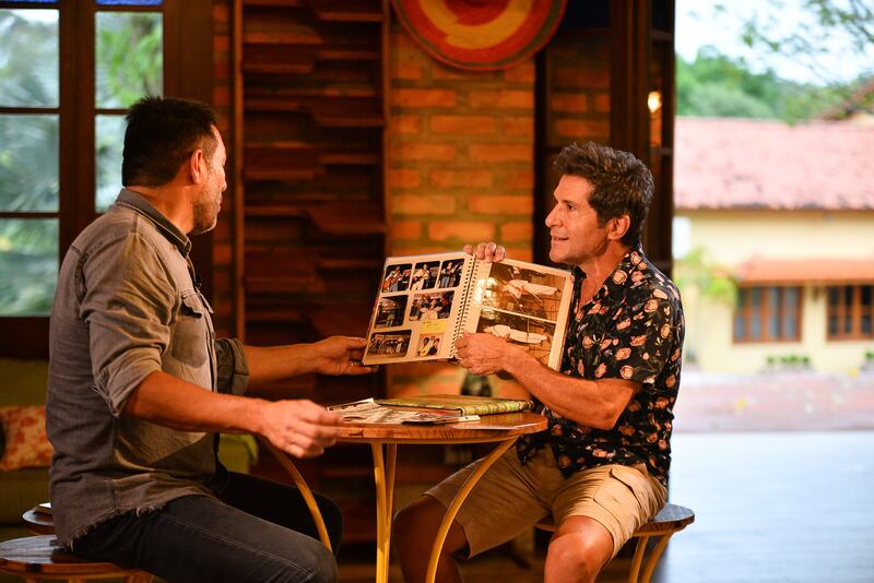 No "Fantástico", Daniel reviu fotos de sua trajetória de 40 anos