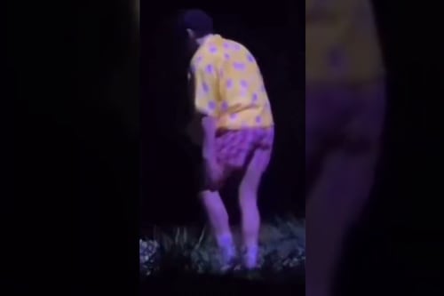 Vaza vídeo do grave acidente de Bad Bunny no palco: como ele está?
