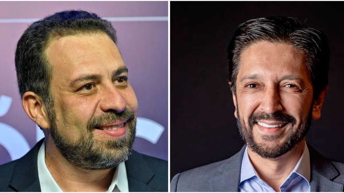 Guilherme Boulos e Ricardo Nunes disputam a Prefeitura de São Paulo