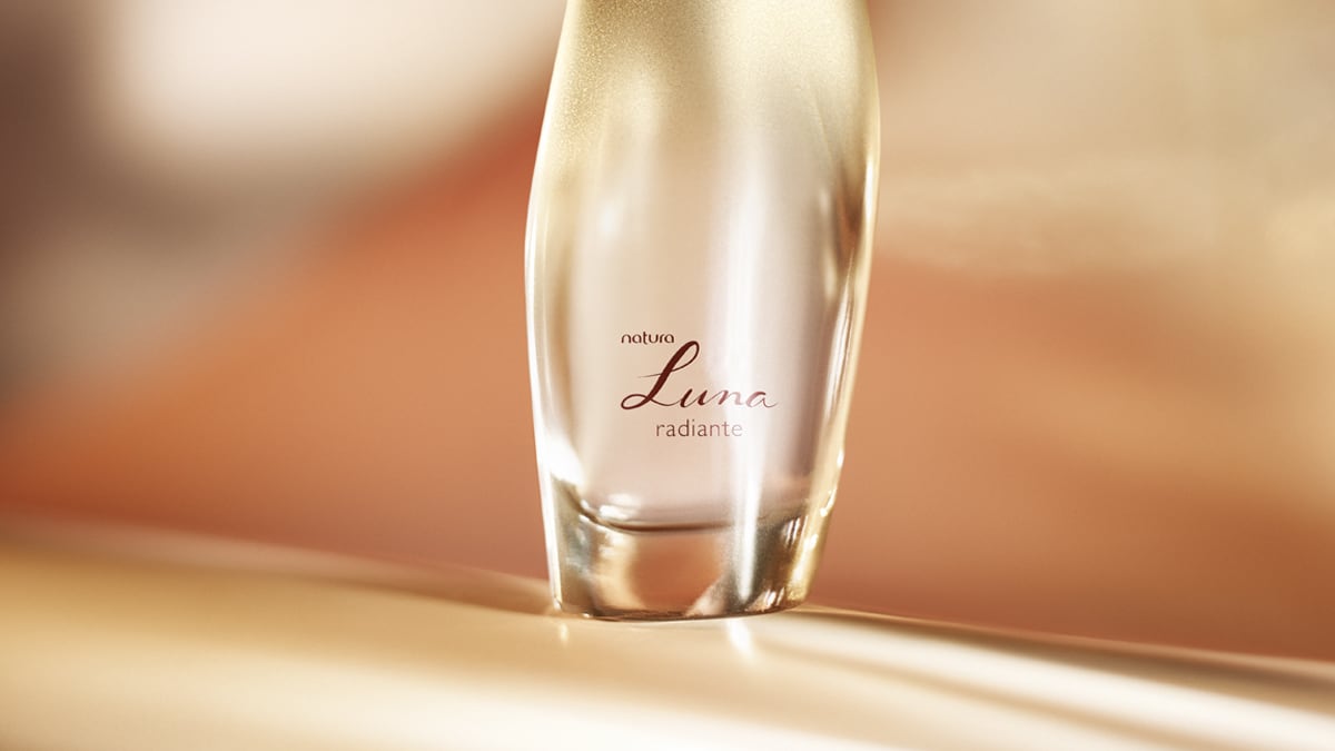 Frasco de perfume Luna Radiante