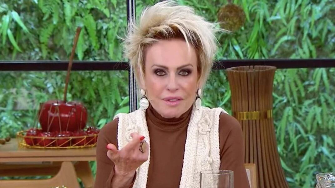 Ana Maria Braga não gosta de resultado de receita e pede os comerciais no "Mais Você"