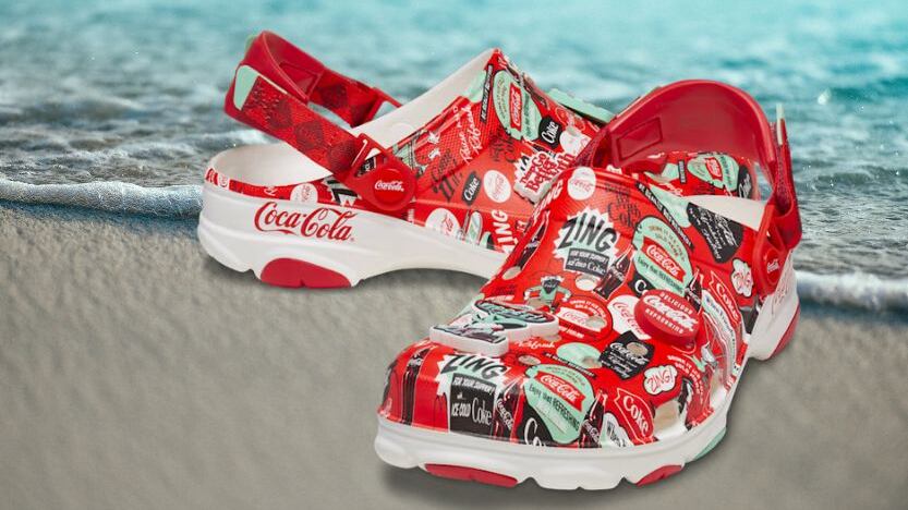 Colaboración entre Crocs y Coca-Cola / Composición