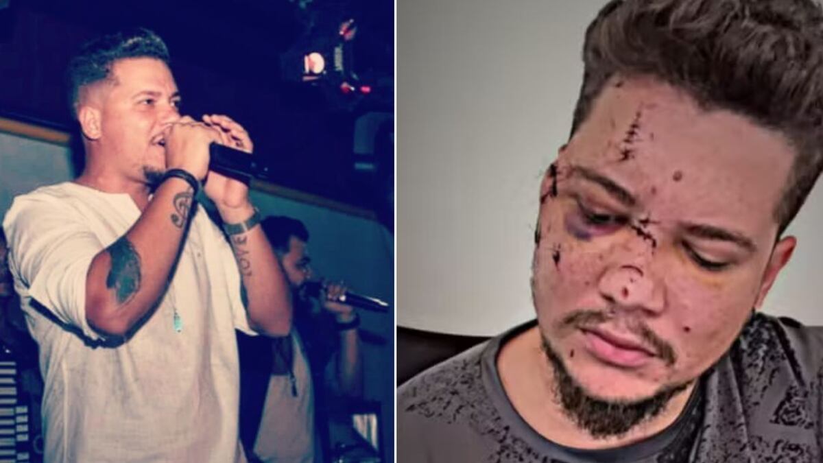 Agressor foi preso e vítima se recupera em casa.