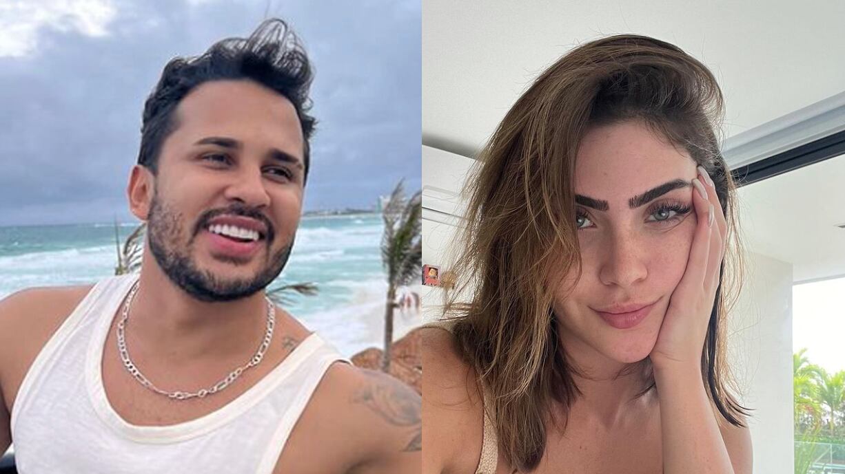 Lucas Guimarães e Jade Picon