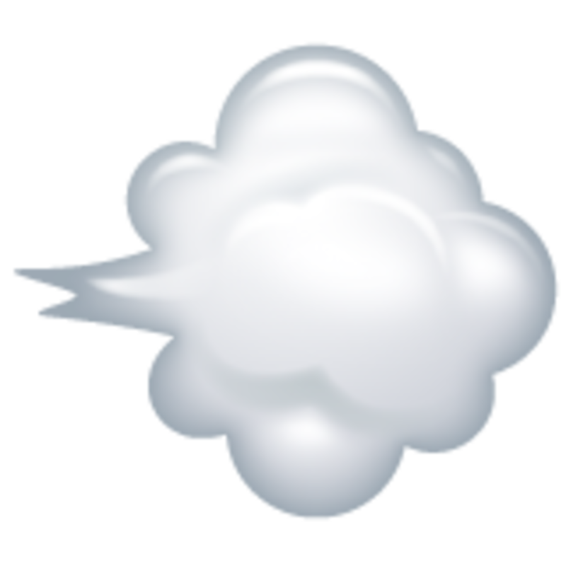 Emoji de bomba de humo