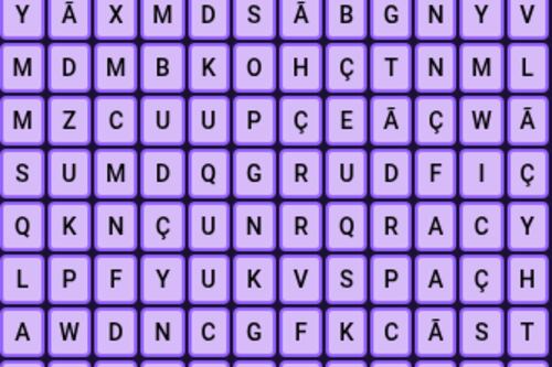 Apenas olhares atentos encontrarão “DOÇURA” e “TERNURA” nesta caça-palavras em 20 segundos!