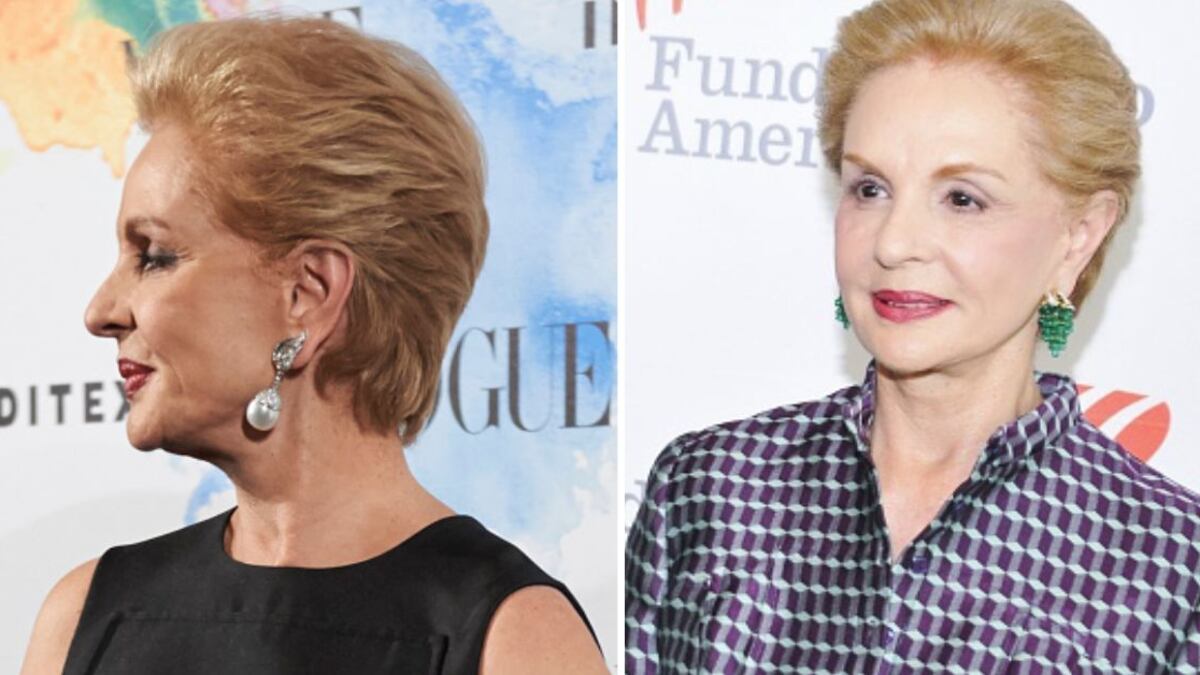 Carolina Herrera, corte de pelo bob