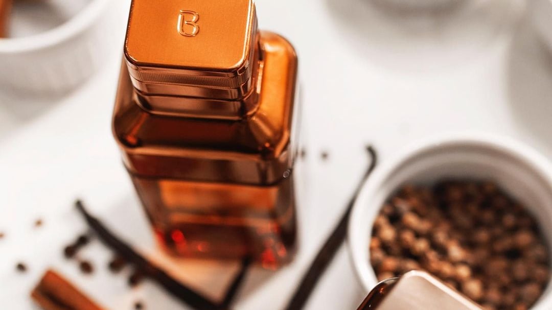 Frasco de perfume The Blend