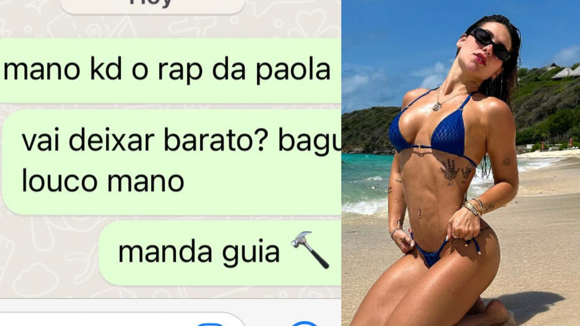 João Guilherme cobra rap de Zé Felipe após polêmica entre Virginia Fonseca e Paola Carosella.
Print: @Joaoguiavila
Foto: @virginia