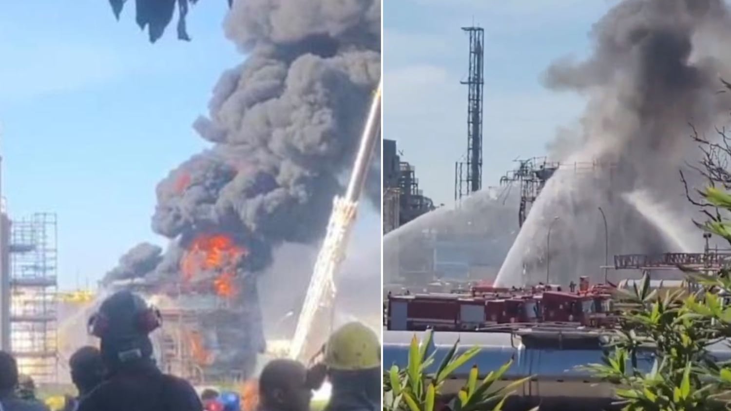 Pelo menos dois funcionários ficaram feridos