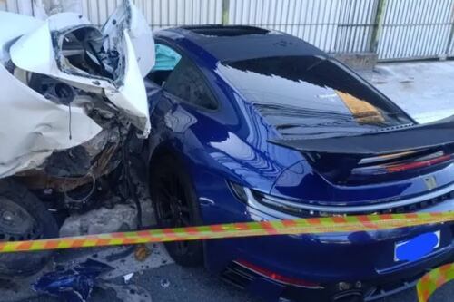 Caso do acidente com Porsche: amigo que estava no carro deixa o hospital pela segunda vez
