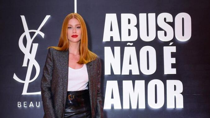 Marina Ruy Barbosa é embaixadora da campanha Abuso Não é Amor
Foto: @marinaruybarbosa