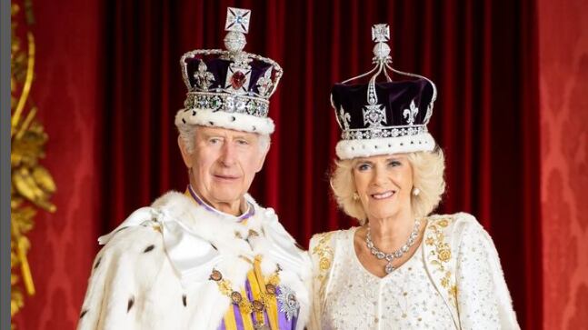 Rei Charles III e Rainha Camilla, durante coroação
Foto: @theroyalfamily