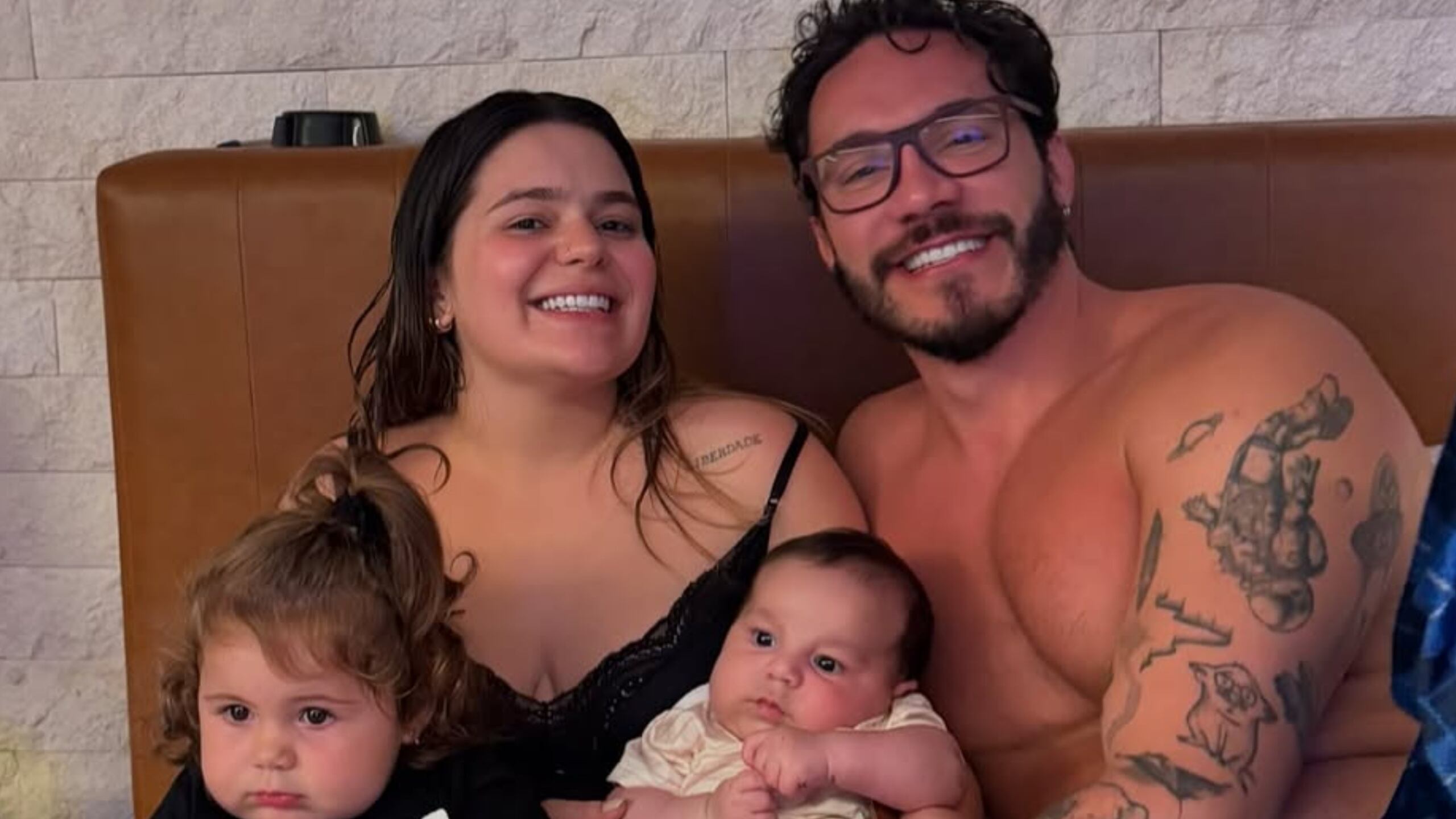 Viih Tube, Eliezer e filhos