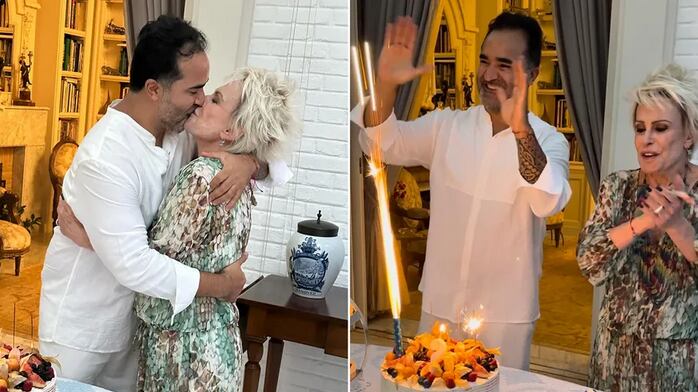 Namorado de Ana Maria Braga é 21 anos mais novo