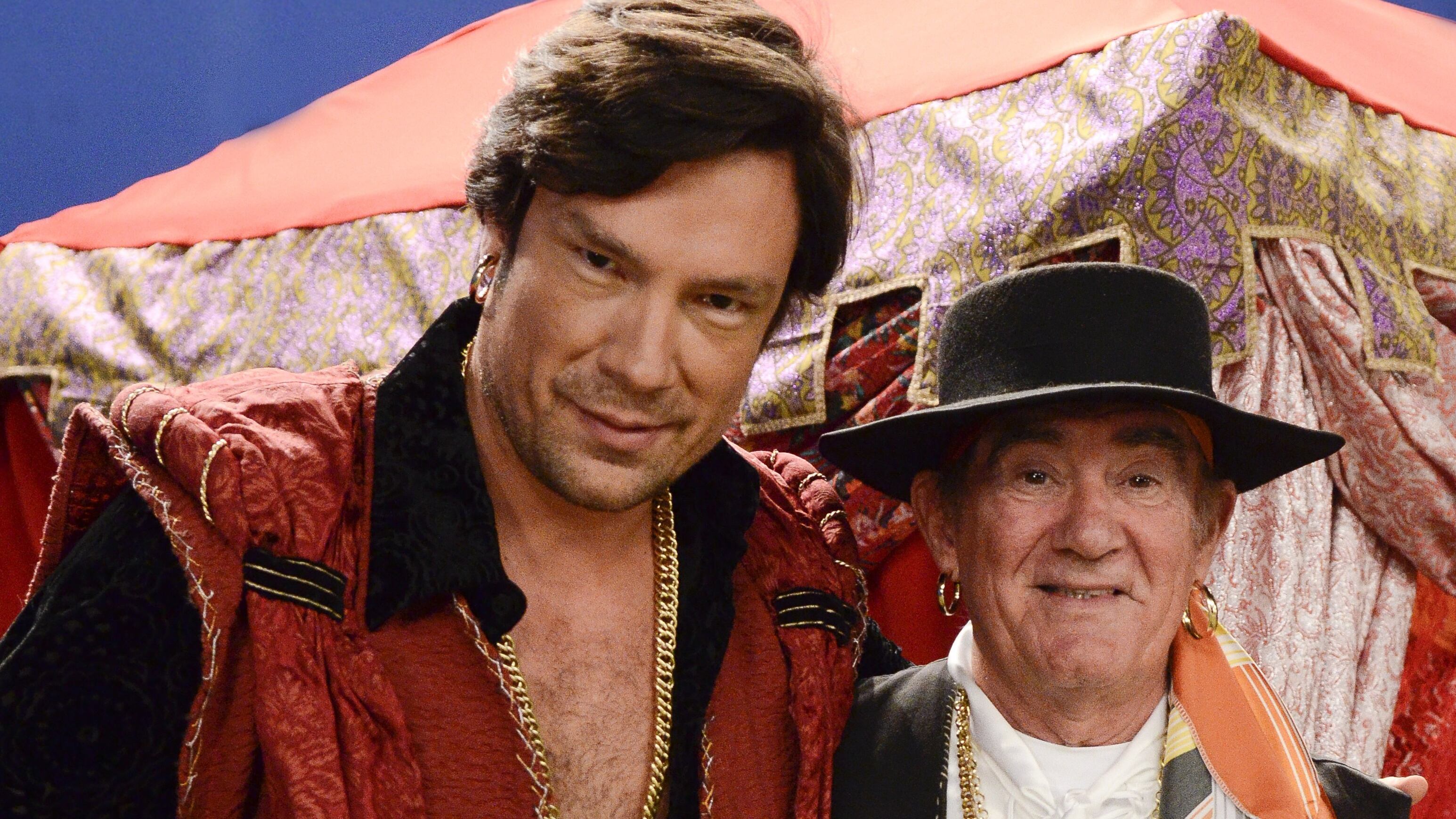 Didi (Renato Aragão) e cigano Igor (Ricardo Macchi)