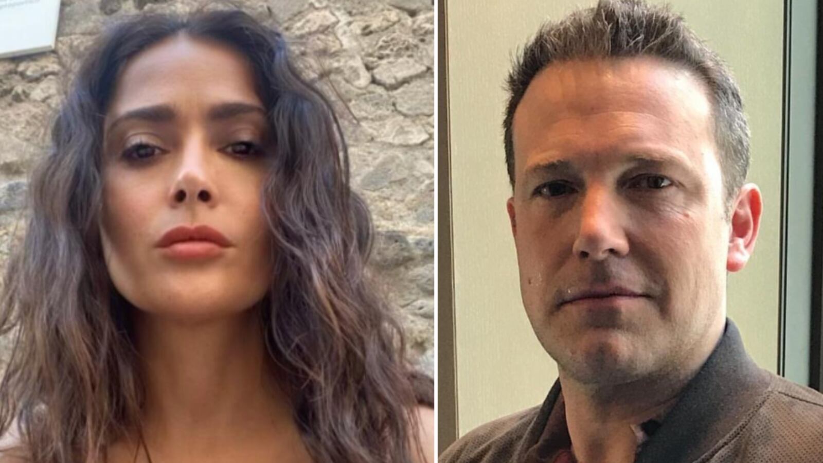 Salma Hayek y Ben Affleck