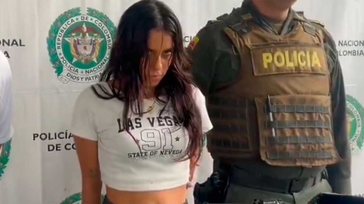 Karen Julieth Ojeda Rodríguez, de 23 anos, é conhecida por seus parceiros de crime como “La Muñeca” (A Boneca)