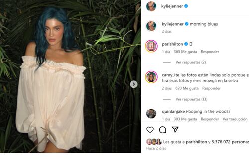 Kylie Jenner impressiona com sua nova cor de cabelo