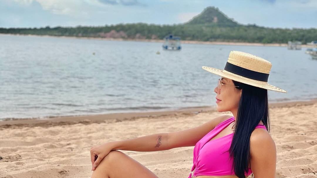 Thaysa Rodrigues️️, namorada do ator Marcos Frota, vive no Rio de Janeiro e mantém loja de roupa infantil no Pará