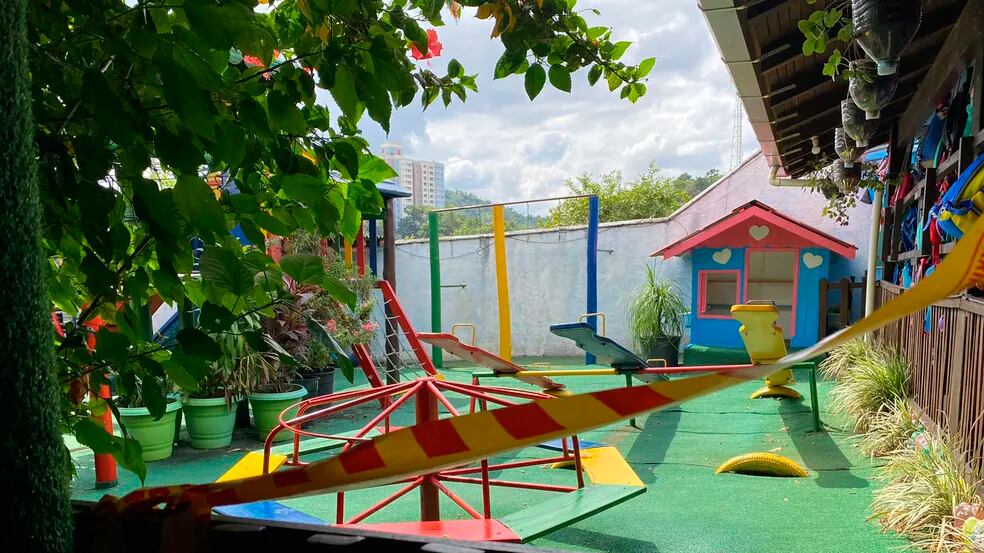 Creche da escola onde ocorreu o atentado