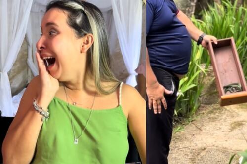 Maquiadora filma situação inusitada durante atendimento a uma noiva no RJ e vídeo viraliza