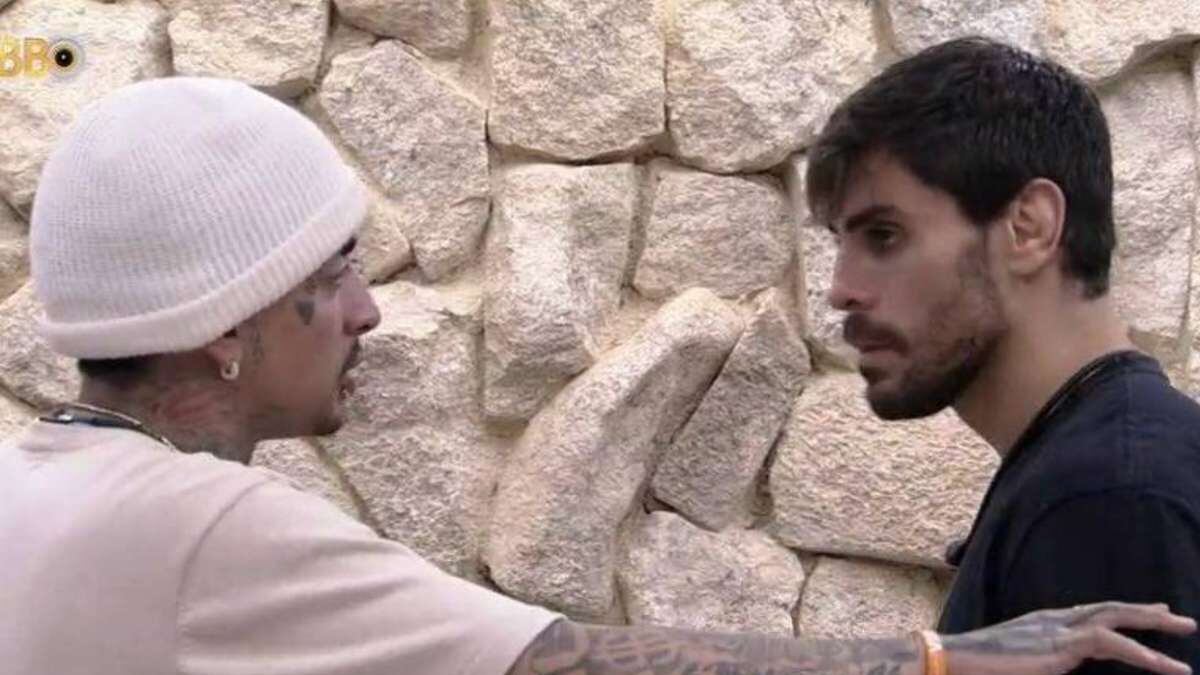 Expulsos do BBB 23, MC Guimê e Cara de Sapato recebem recados por meio de memes