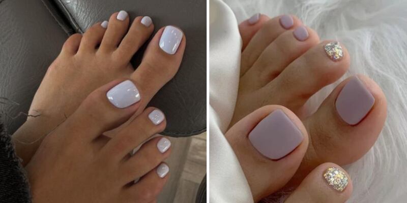 Diseños de uñas para pies