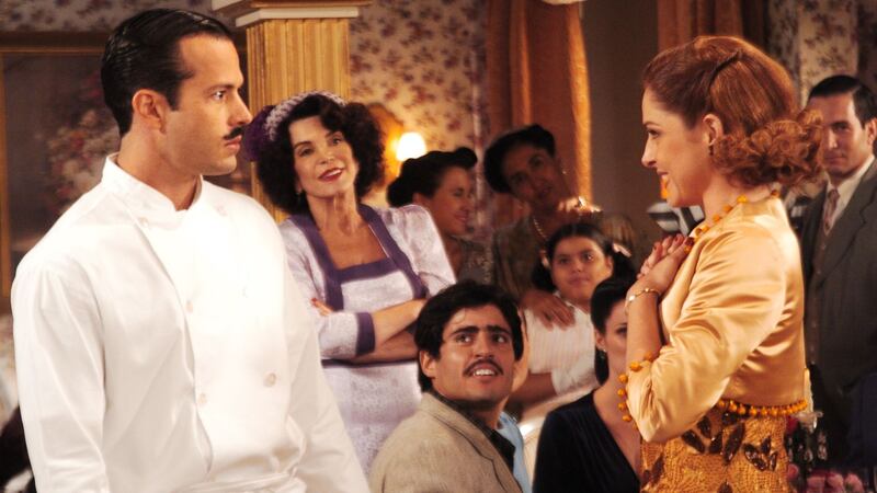 Em Alma Gêmea, Vitório (Malvino Salvador) não sabia que era o noivo escolhido por Olívia (Drica Moraes)