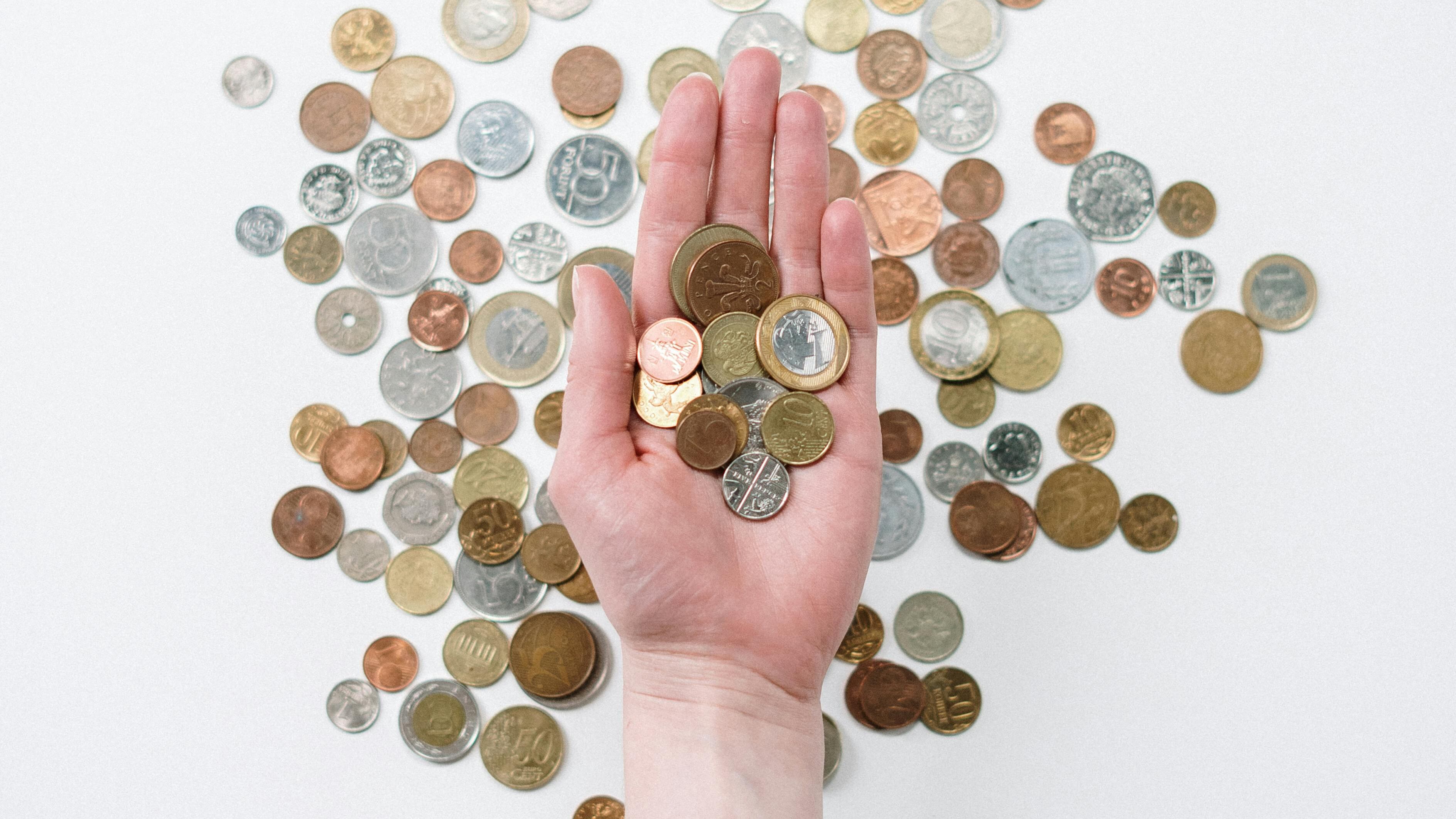 Diversas moedas