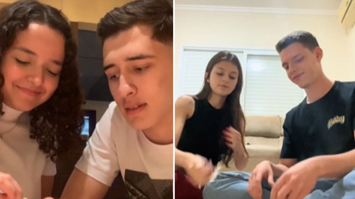 Garotos pedem pretendentes em namoro com figurinhas