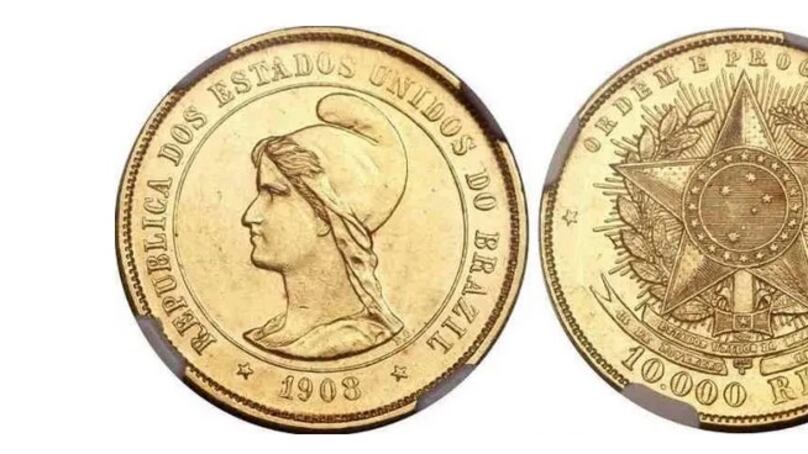 Moeda de 10 mil réis de ouro
