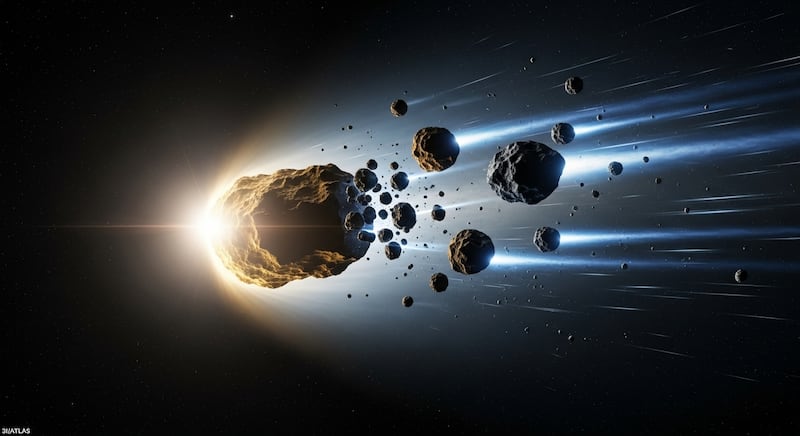 3i/Atlas explotó y hay distintas teorías / Imagenes referenciales / Whisk-FW