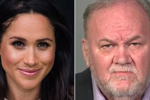 Meghan Markle faz reconciliação secreta com seu pai, com quem estava afastada