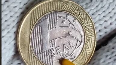 Moeda de 1 real com letra P pode valer muito dinheiro