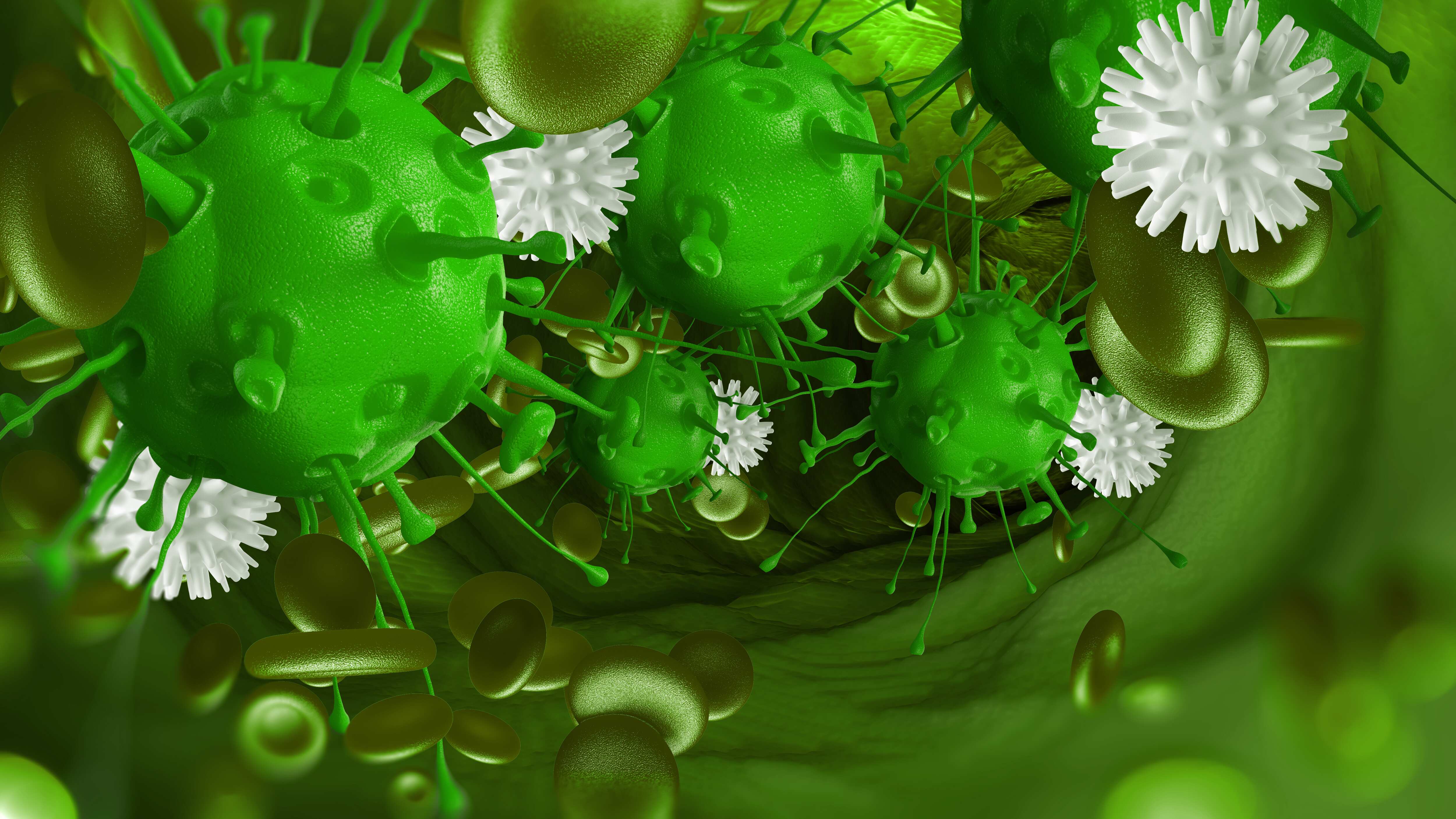 Imagen ilustrativa nueva variante JN.1 de la Covid-19