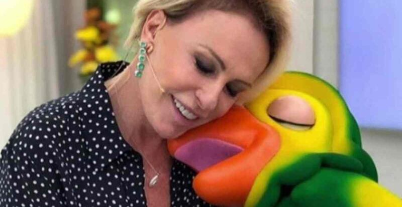 Ana Maria Braga e Tom Veiga no "Mais Você"