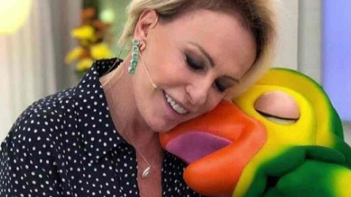 Ana Maria Braga e Tom Veiga no "Mais Você"