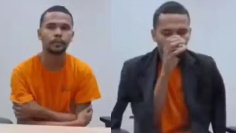 Percebendo que o réu estava com frio, a juíza ofereceu um agasalho e foi homenageada pela atuação pela OAB. Foto: Reprodução