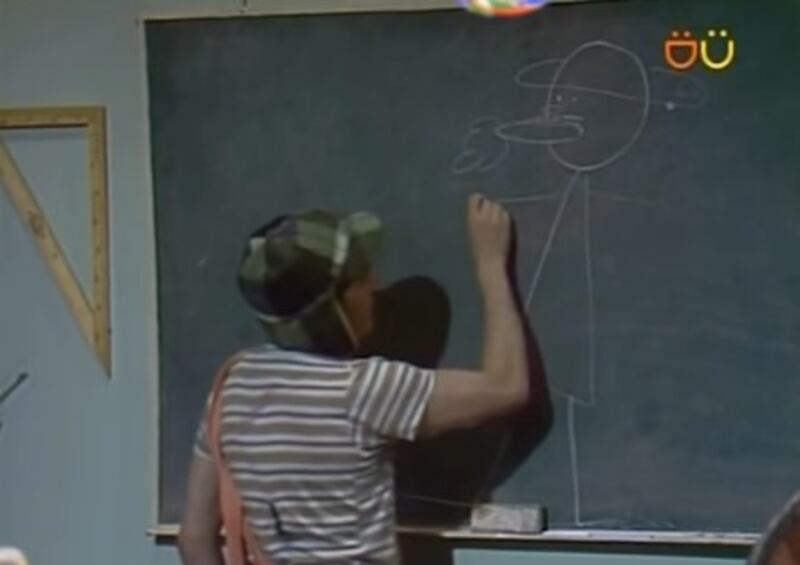 Chaves na temporada de 1981.