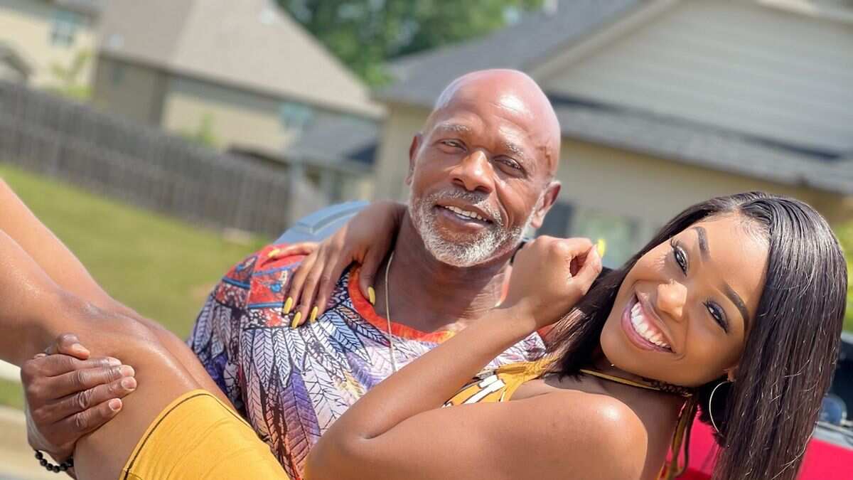 Damea Williams tem 31 anos e está noiva do seu sugar daddy James Parker, de 67