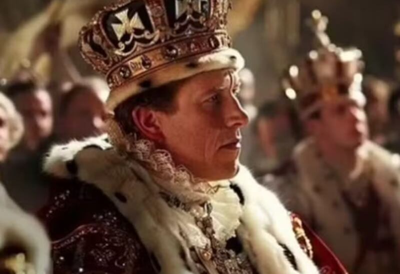 Coroação de George VII, em 2050, segundo IA — Foto: Reprodução