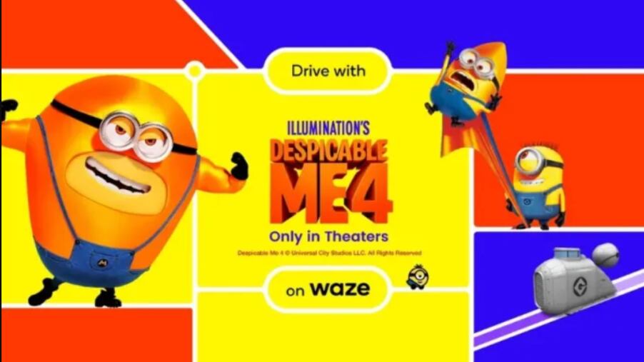 Los Minions llegan para marcarte la ruta en Waze