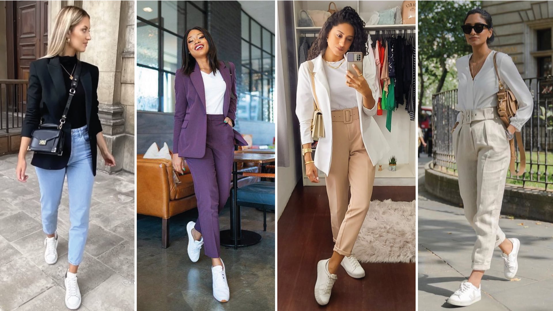 Preparamos 3 looks diferentes que você pode usar em seu trajeto, reuniões ou happy hour. Seja bem-vinda, versatilidade!