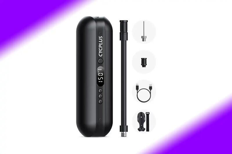 Una pequeña bomba de aire