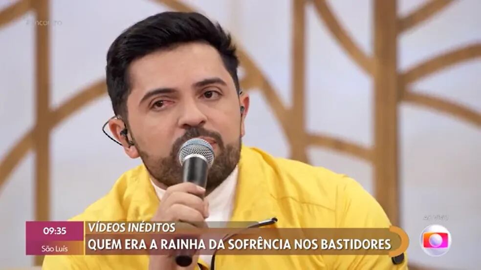 No “Encontro”, Henrique Casttro pede para fãs postarem fotos de Marília Mendonça "bonitona"